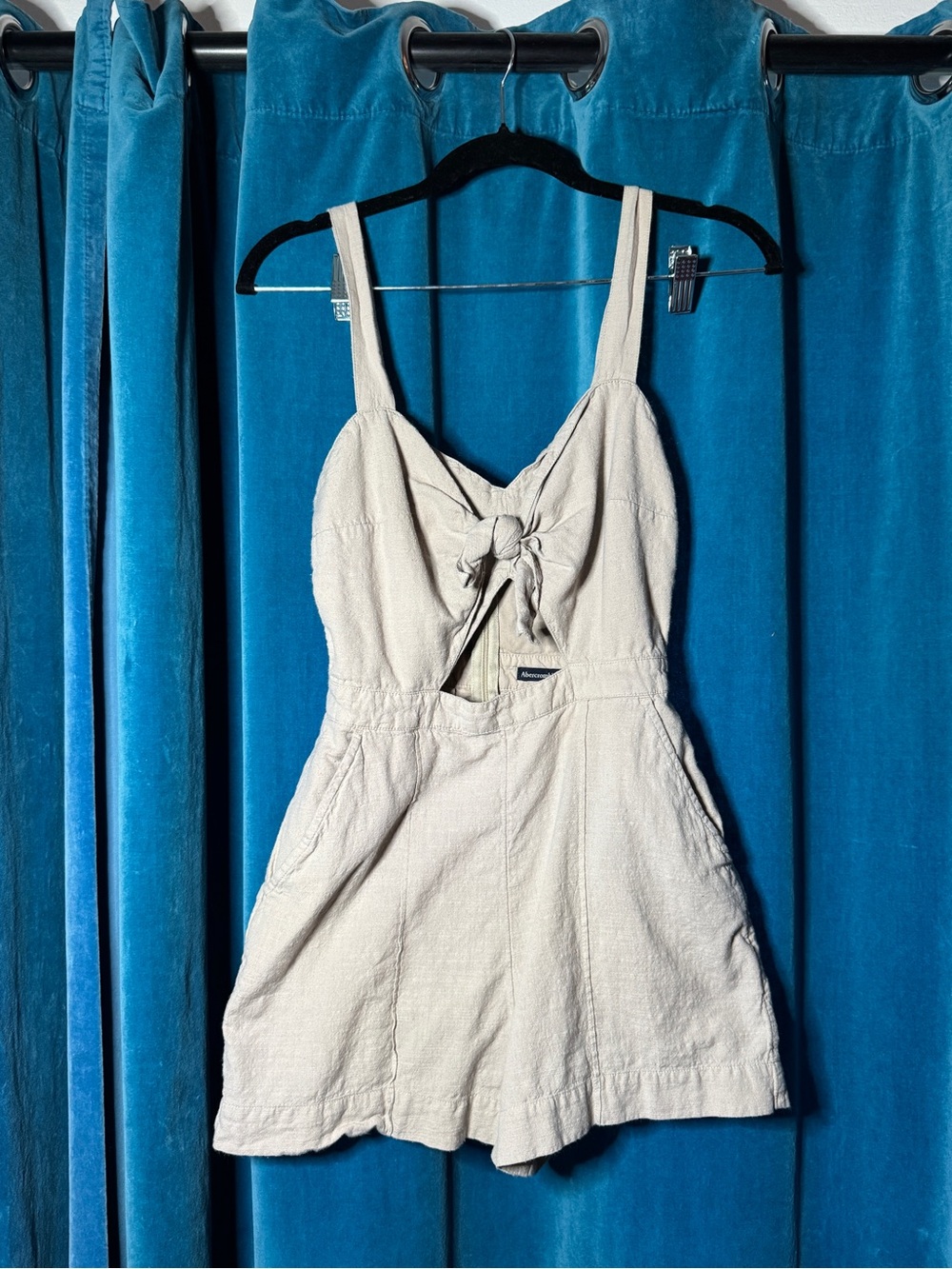 Abercrombie & Fitch tan romper